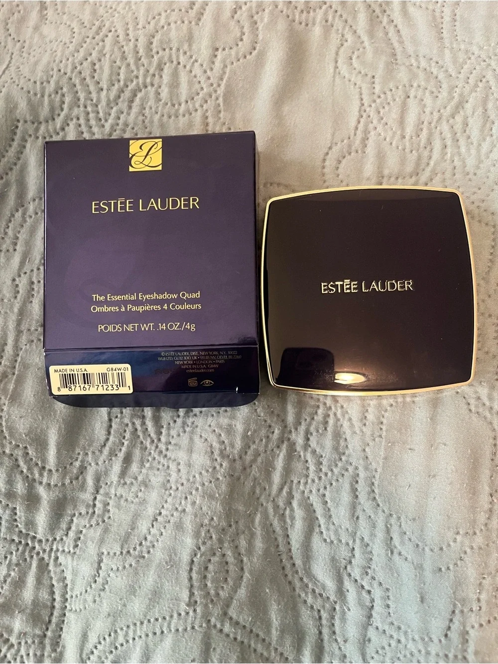 Estee Lauder Neutral Brown & Gold Eyeshadow Quad